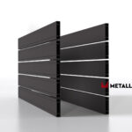 Планкен для забора 120 mm RAL 8019 – покрытие матовое, толщина 0,45 мм в Майкопе | фото 3