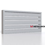 Планкен для забора 120 mm RAL 7004 – покрытие матвоое, толщина 0,45 мм в Майкопе | фото 4