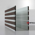 Планкен для забора Printec под дерево 120 mm RAL 7035 – покрытие порошковое, толщина 0,45 мм в Майкопе | фото 4