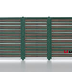 Планкен для забора Printec под дерево 120 mm RAL 6005 – покрытие порошковое, толщина 0,45 мм в Майкопе | фото 6