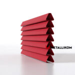 Ламели для забора жалюзи Premium U RAL 3003 – покрытие полиэстер, толщина 0,45 мм в Майкопе | фото 3
