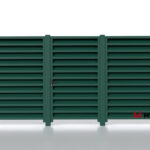 Ламели для забора жалюзи Royal Z RAL 6005 двустороннее покрытие полиэстер, толщина 0,5 мм в Майкопе | фото 7